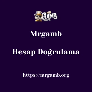 Mrgamb Hesap Doğrulama